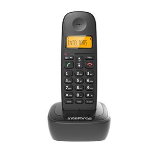 Telefone Sem Fio Preto Ts2510 - Intelbras
