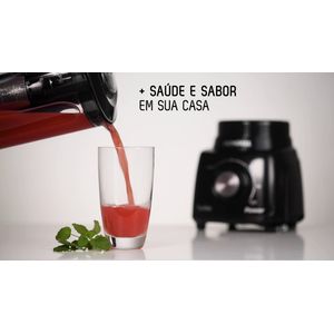 Liquidificador Turbo 3 Velocidades Preto 127v - Mondial