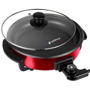 Panela Elétrica Multifuncional Rouge Vermelha 2,8L 127V - Cadence