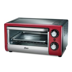 Forno Elétrico Compact Vermelho 10 Litros 127V - Oster