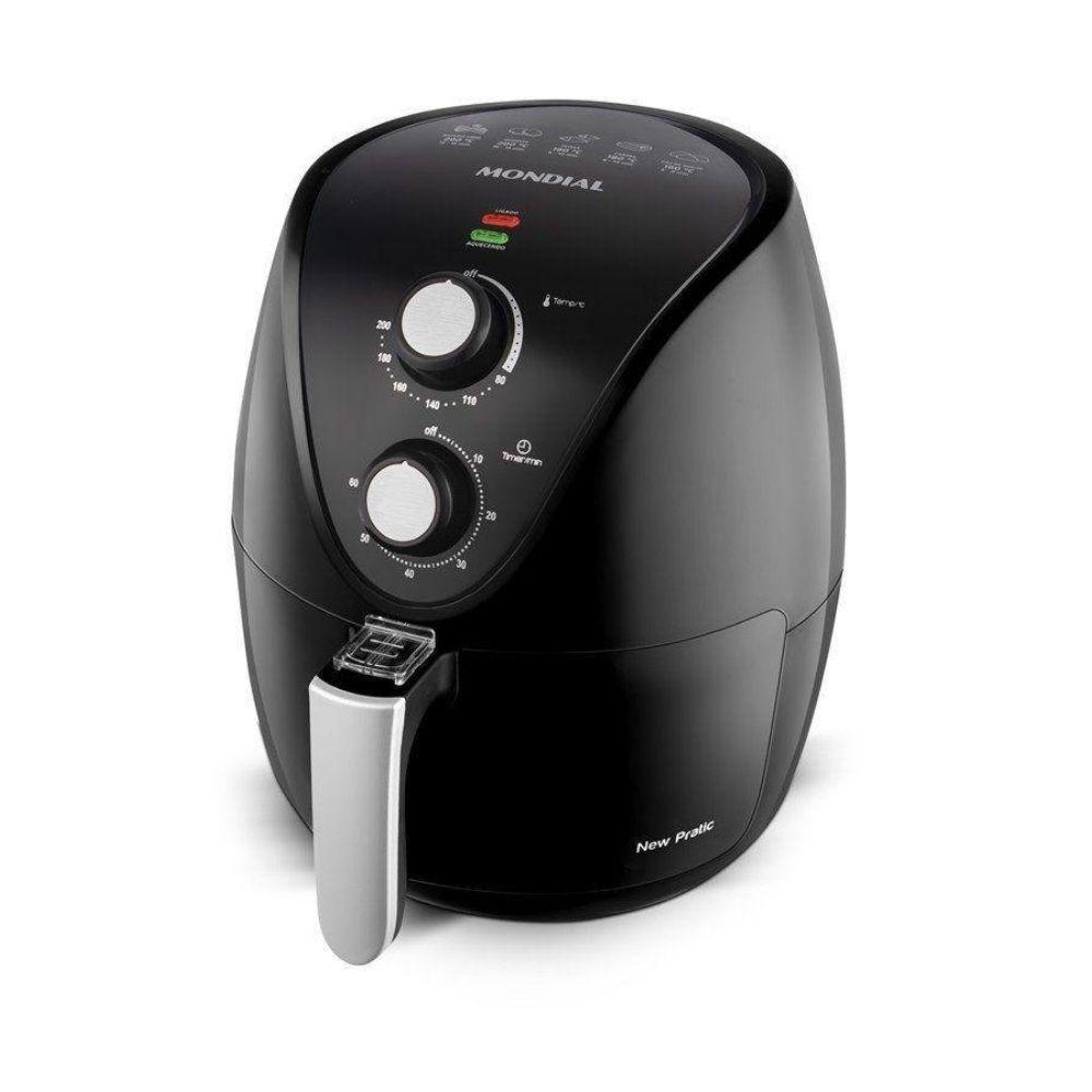 Fritadeira Sem Óleo Super Light Fryer 1500w Preta 3,8 Litros 220v - Cadence  - lojasmel