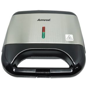 Sanduicheira Grill Ams 500 Black 110v - Amvox
