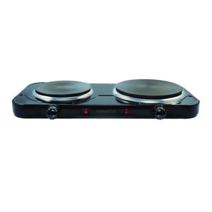 Fogão Elétrico de Mesa Dois Pratos Fmp-02 2500w Preto 220v 13163 - Agratto