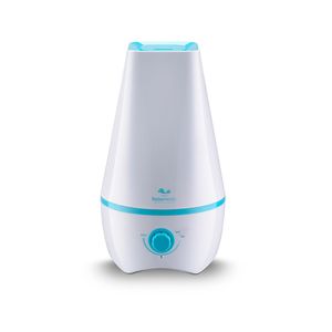 Umidificador Ultrassônico Compact Air Branco/ Azul - Relaxmedic