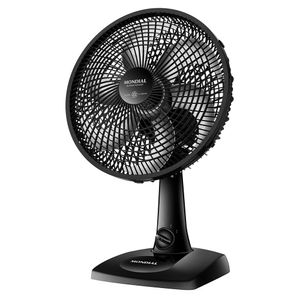 Ventilador de Mesa 6 Pás 60w Preto 127v 30cm - Mondial