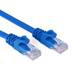Cabo de Rede RJ45 CAT5E Azul 15m Blister Exbom