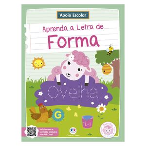 Livro Apoio Escolar Aprenda A Letra de Forma - Ciranda Cultural