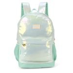 Mochila_Barbie_Verde_Juvenil_Poliéster_-_Luxcel