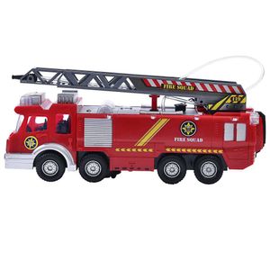 Caminhão de Bombeiro Turbo Charger Plástico Vermelho - bee