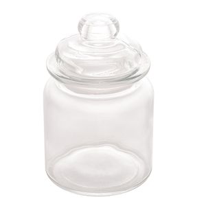 Porta Mantimento Vidro Transparente Tampa Arena 260ml - Lyor