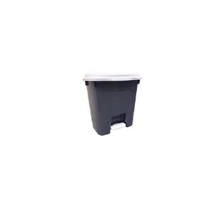 Lixeira com Pedal 14L Retangular - Mais Utilidades