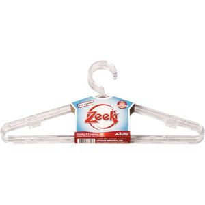 Cabide Zeek Cristal 03 Unidades - Zeek Utilidades