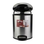 Lixeira_8_Litros_Com_Pedal_Elite_Aço_Inox_E_Plástico_5x26cm_-_Honeyhome