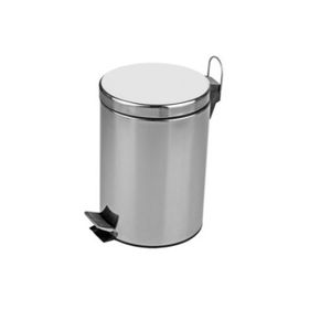 Lixeira com Pedal Lituana Inox 3 Litros 26x16,8cm - honeyhome