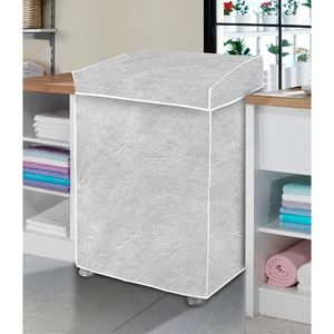 Capa Maquina Flanelada Tamanho G Cinza 66x100 - Vida Pratika