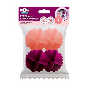 Esfera Para Lavar Roupa 4 Unidades - Ordene