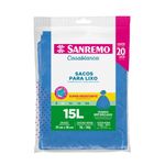 Saco_Lixo_Reforçado_Almofada_15_Litros_Azul_Com_20_Unidades_-_Sanremo