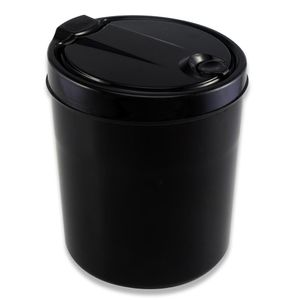 Lixeira 6L Multiúso com Tampa de Clicar Polipropileno Preto 3558 - viel