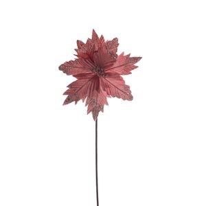 Haste Poinsettia Rose Gold 45cm - Bela Flor