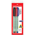 Caneta_Esferográfica_Trilux_Ponta_Média_Blister_Com_3_Unidades_-_Faber_Castell