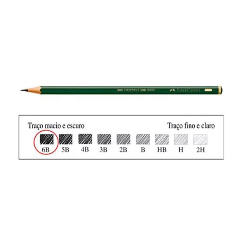 Lapis_Grafite_6B_Castell_9000_com_4_Unidades_-_Faber_Castell