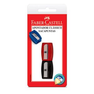 Apontador Simples Cartela Com 2 Unidades - Faber Castell