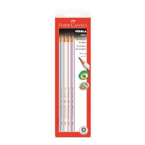 Lápis Preto Ecolápis Grafite Pérola Com 4 Unidades - Faber Castell