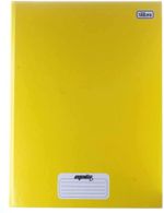 Caderno_Universitário_Brochura_Capa_Dura_Amarelo_96_Folhas_-_Tilibra