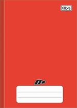 Caderno_Universitário_Brochura_Capa_Dura_Vermelho_96_Folhas_-_Tilibra