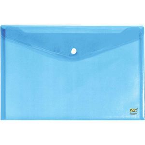 Envelope com Botão em PP A4 Azul - Dac