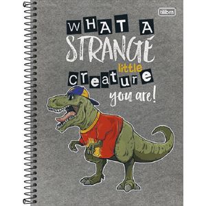 Caderno Capa Dura Universitário Raptor 1 Matéria 80 Folhas - Tilibra