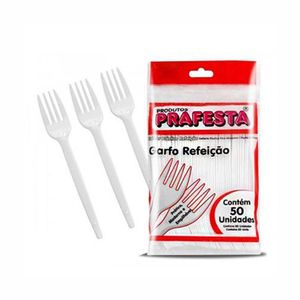 Garfo Premium 20x50 Branco - Prafesta