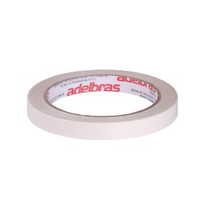 Fita Dupla Face Transparente Acrílico 12mmx30m Flow Pack - Adelbras