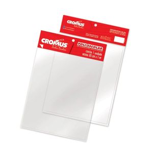 Folha Poli Celofane Incolor com 1 Unidade 85x100 - Cromus