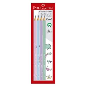 Ecolapis 1205 Max Pastel 4 Cores - Faber Castell
