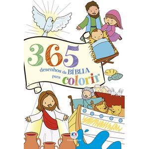 365 Desenhos da Bíblia Para Colorir - Ciranda Cultural