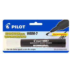 Pincel Marcador Para Quadro Branco Wbm7  Preto 1 Unidade - Pilot