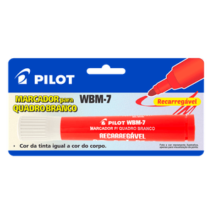 Pincel Marcador Para Quadro Branco Wbm7 Vermelho1 Unidade - Pilot