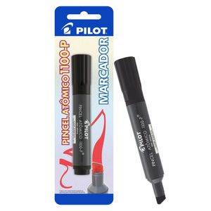 Pincel Marcador Atômico Preto 1100p Blister 1 Unidade - Pilot