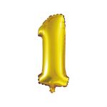 Balão_Número_1_Um_16_Polegadas_Dourado_-_Brdecor