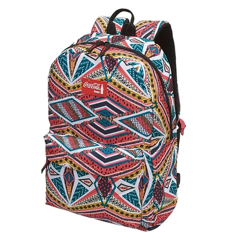 Mochila Costas Juvenil G Coca-cola Tribal Vibe Políester - Pacific
