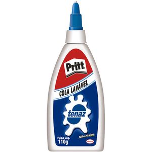 Cola Escolar Lavável Branca Tenaz 110g - Pritt