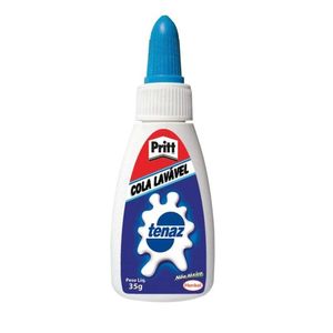 Cola Escolar Lavável Branca Tenaz 35g - Pritt