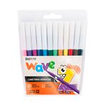 Canetinha_Hidrocor_Pf_Wave_Conjunto_Com_12_Cores_-_Bazze