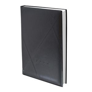 Agenda A5 Grande Preta 336 Páginas - Dac
