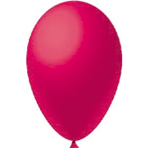 Balão Liso 7 Polegadas Latex Pink - Festball