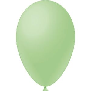 Balão Liso 7 Polegadas Latex Verde Limão - Festball
