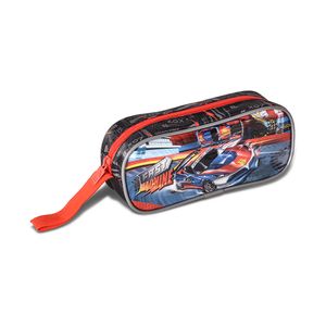 Estojo Fast Machine Poliéster Vermelha E Preta - Clio Style