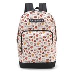 Mochila_Costas_Juvenil_Friends_Poliéster_Bege_-_Luxcel