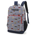 Mochila_Costas_Juvenil_Friends_Poliéster_Azul_-_Luxcel